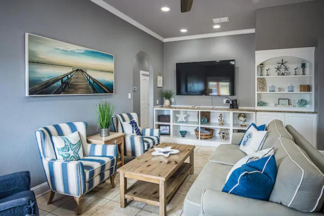 7 Bedroom Home Steps To The Beach With 4 Patios And Pool! Sleeps 20 Port Aransas Exteriér fotografie