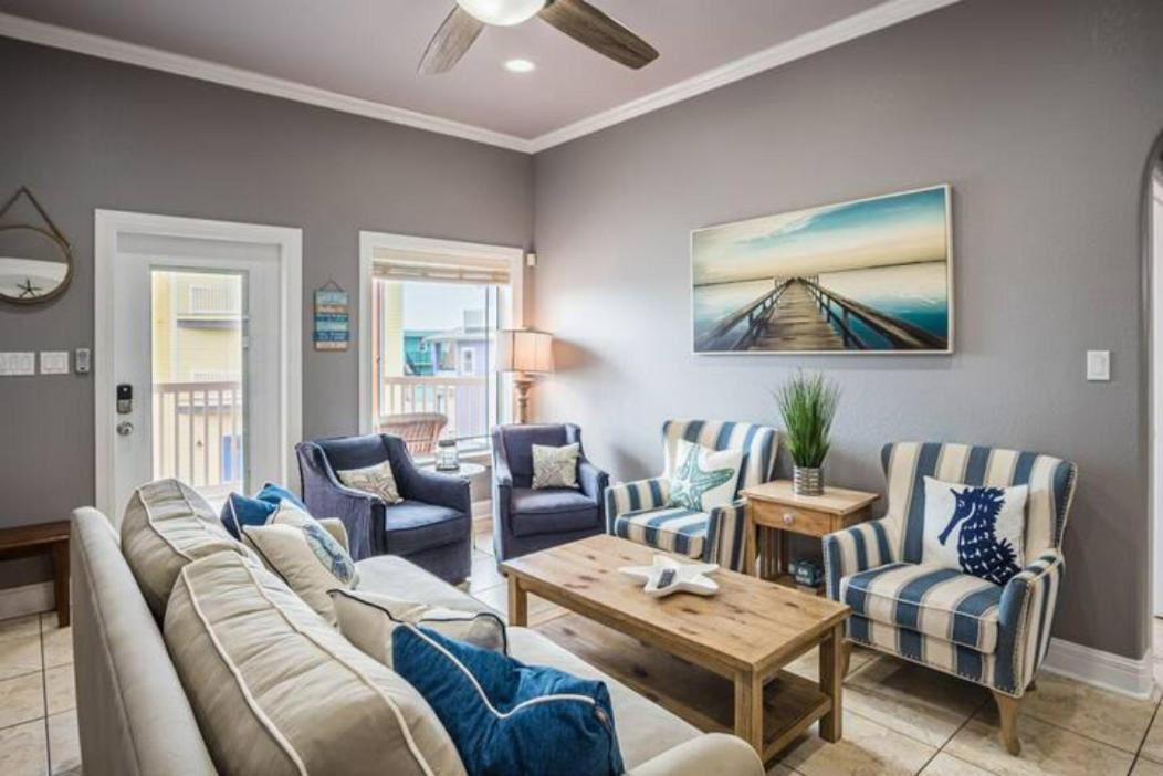 7 Bedroom Home Steps To The Beach With 4 Patios And Pool! Sleeps 20 Port Aransas Exteriér fotografie